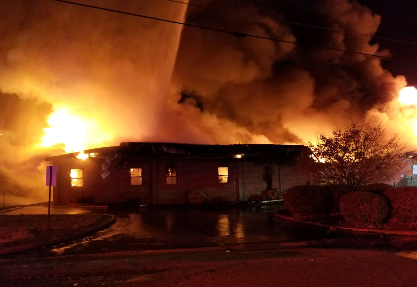 Local departments respond to Athens Housing fire